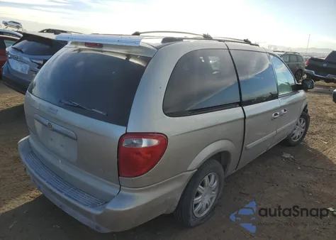 2006 Chrysler Town & Country Touring из США, поврежденный, VIN 2A4GP54L96R647727